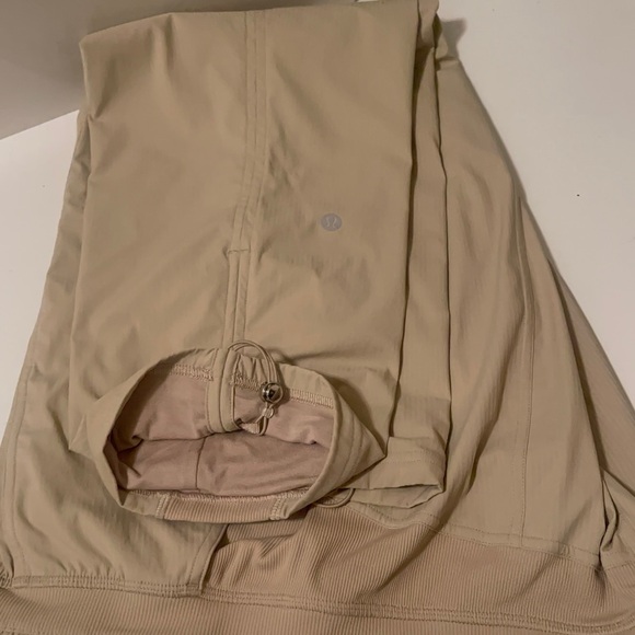 Lululemon gorgeous khaki color, soft pants can be wear any place you want. - Picture 13 of 16